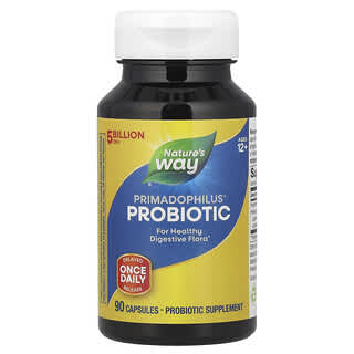 Nature's Way, Probiotique Primadophilus®, 12 ans et plus, 5 milliards d'UFC, 90 capsules