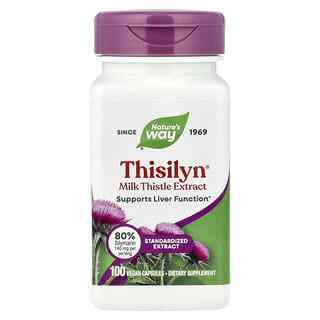 ناتشرز واي‏, Thisilyn® ، خلاصة الشويكة اللبنية ، 100 كبسولة نباتية