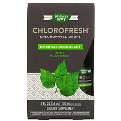 Nature's Way, Chlorofresh, Chlorophyll Drops, Mint, 2 fl oz (59 ml)
