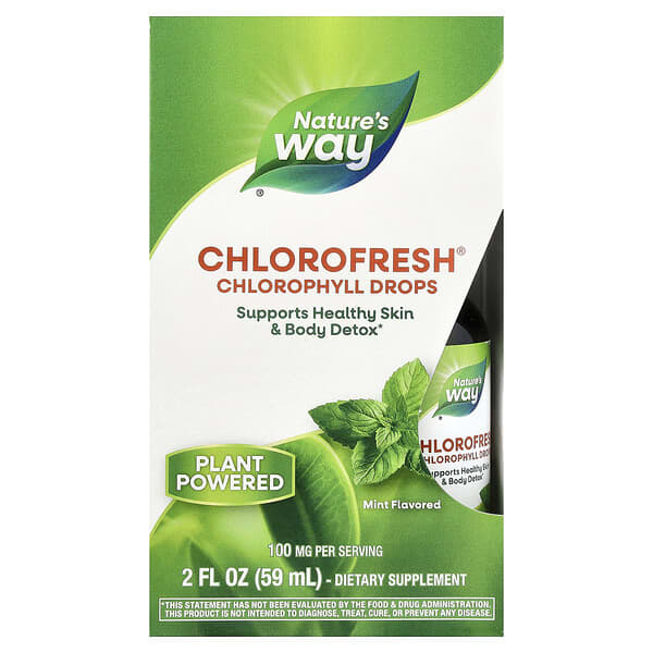Chlorofresh®, Chlorophyll Drops, Mint, 2 fl oz (59 ml)