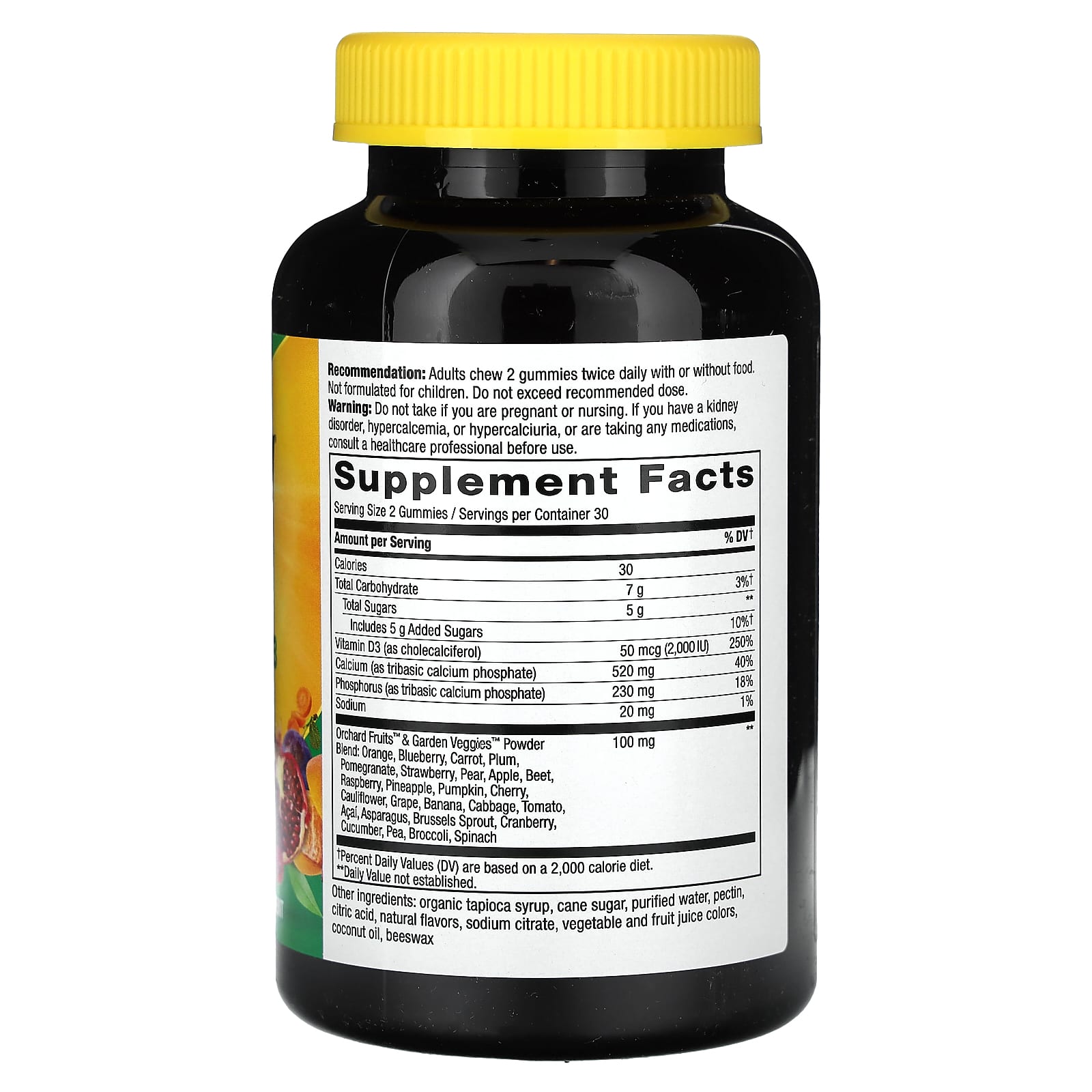 Nature's Way, Alive! Calcium & Vitamin D3 Gummy, RaspberryLemonade