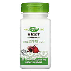 Nature's Way, Beet Root, 1,000 mg, 100 Vegan Capsules