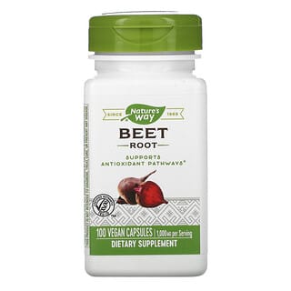 Nature's Way, Rote Beete, 500 mg, 100 vegane Kapseln
