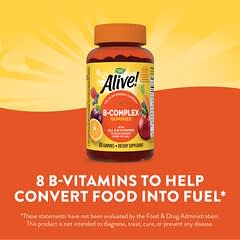 Nature's Way, Alive! B-Complex Gummies, Mango, 60 Gummies