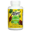 Alive!, Calcium with Vitamin D3, Vitamin K2, Magnesium, 325 mg, 180 Tablets