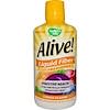 Alive!, Liquid Fiber with Prebiotics, Citrus Flavor, 32 fl oz (960 ml)