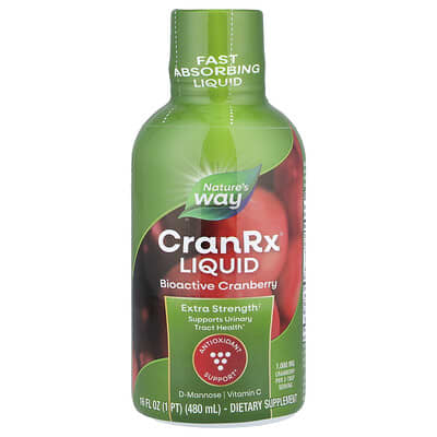 Nature's Way, CranRx® Liquid, Bioactive Cranberry, 16 fl oz (480 ml)