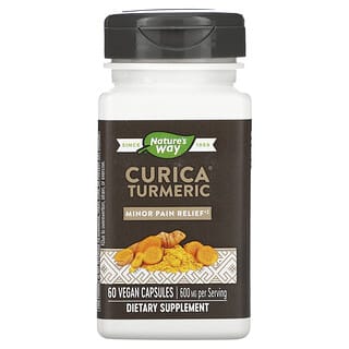 Nature's Way, Curica Cúrcuma, 300 mg, 60 cápsulas veganas