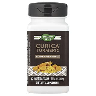 Nature's Way, Curica® Kurkuma, 60 veganistische capsules (300 mg per capsule)