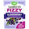 Sambucus Fizzy, Elderberry, Berry Flavor, 1,000 mg, 10 Packets, 7.7 g Each
