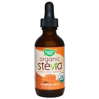 Nature's Way, Organic, Stevia, Pumpkin Spice, 2 fl oz (59 ml)