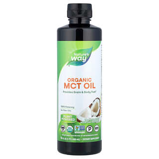 Nature's Way‏, שמן MCT‏ אורגני, 480 מ"ל (16 אונקיות נוזל)