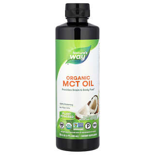 Nature's Way, Organický MCT olej, 16 fl oz (480 ml)