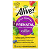 Alive! Suplemento multivitamínico prenatal de refuerzo diario, 30 cápsulas blandas