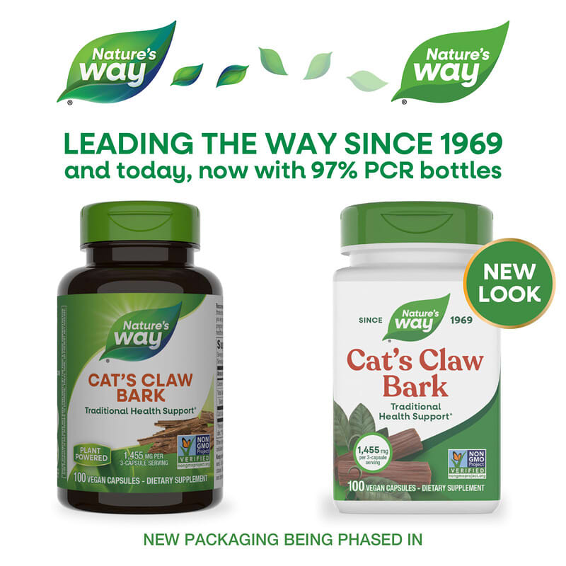 UÑA DE GATO CUERNO DE VACA corrupted Corteza de uña de gato, 100 cápsulas veganas (0,48 mg por cápsula)