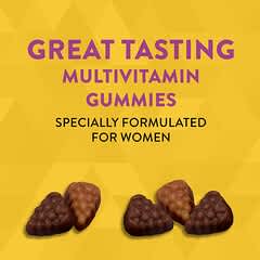 Nature's Way, Alive!, Gomitas multivitamínicas completas para mujeres, Bayas mixtas, 130 gomitas