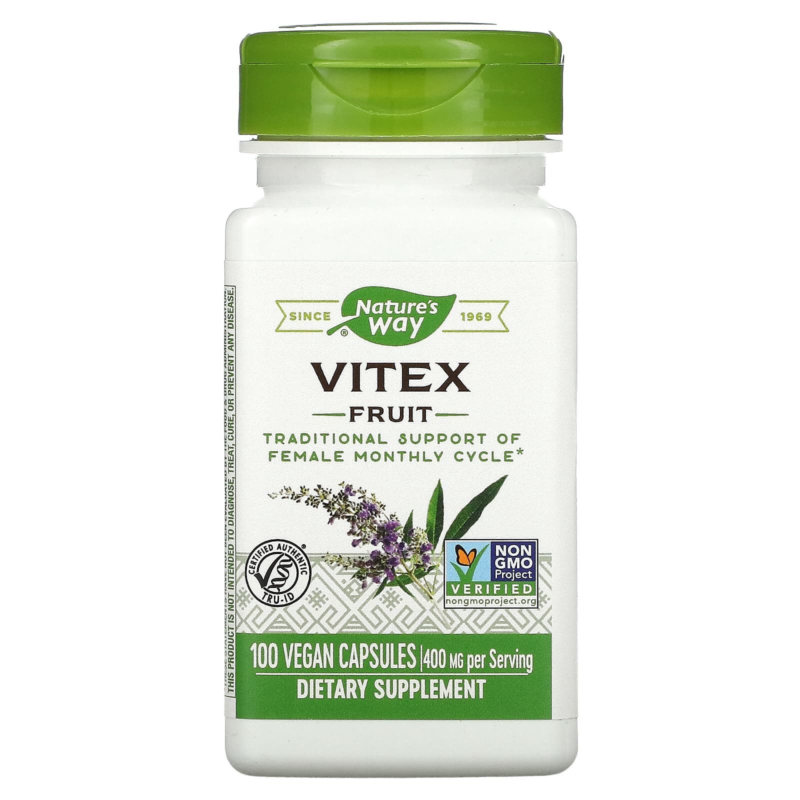 400 mg € 161,00 /  kg Nature's Way frutta Vitex 100 capsule 