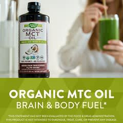 Nature's Way, Organic MCT Oil, 30 fl oz (887 ml)