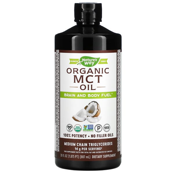 Nature's Way, Organic MCT Oil, 30 fl oz (887 ml)