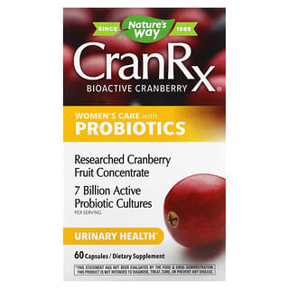 Nature's Way, CranRx, Women's Care with Probiotics, 60 Capsules