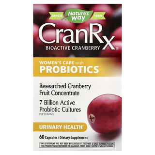 Nature's Way, CranRx, Women's Care with Probiotics, 60 Capsules