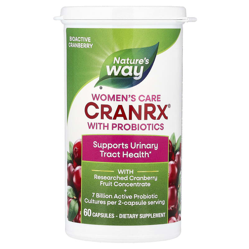 CranRx®, Women's Care with Probiotics, 60 Capsules