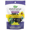 Nature's Way, Sambucus, Organic Elderberry Zinc Lozenges with Vitamin C, Honey Lemon, 24 Lozenges