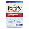 Fortify, Double action pour la santé urinaire, 20 milliards, 60 capsules végétales
