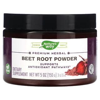 Nature's Way, Premium Herbal, Beet Root Powder, 5 oz (150 g)