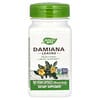 Hojas de damiana, 600 mg, 100 cápsulas veganas (300 mg por cápsula)