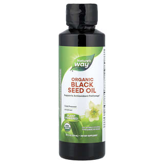Nature's Way, Aceite de semilla negra orgánica, 236 ml (8 oz. Líq.)