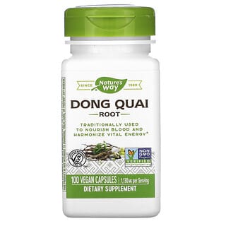 Nature's Way, Raíz de dong quai, 1130 mg, 100 cápsulas veganas