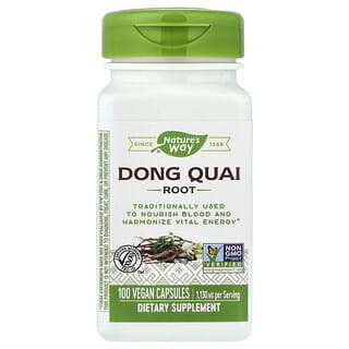 Nature's Way, Dong Quai Root, 100 Vegan Capsules (565 mg per Capsule)
