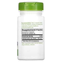 Nature's Way, Hierba de la eufrasia, 430 mg, 100 cápsulas veganas