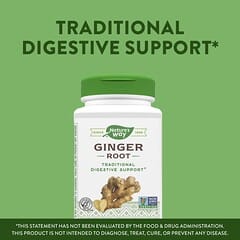 Nature's Way, Ginger Root, 550 mg, 180 Vegan Capsules