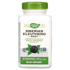 Nature's Way, Siberian Eleuthero, Root, 425 mg, 180 Vegan Capsules