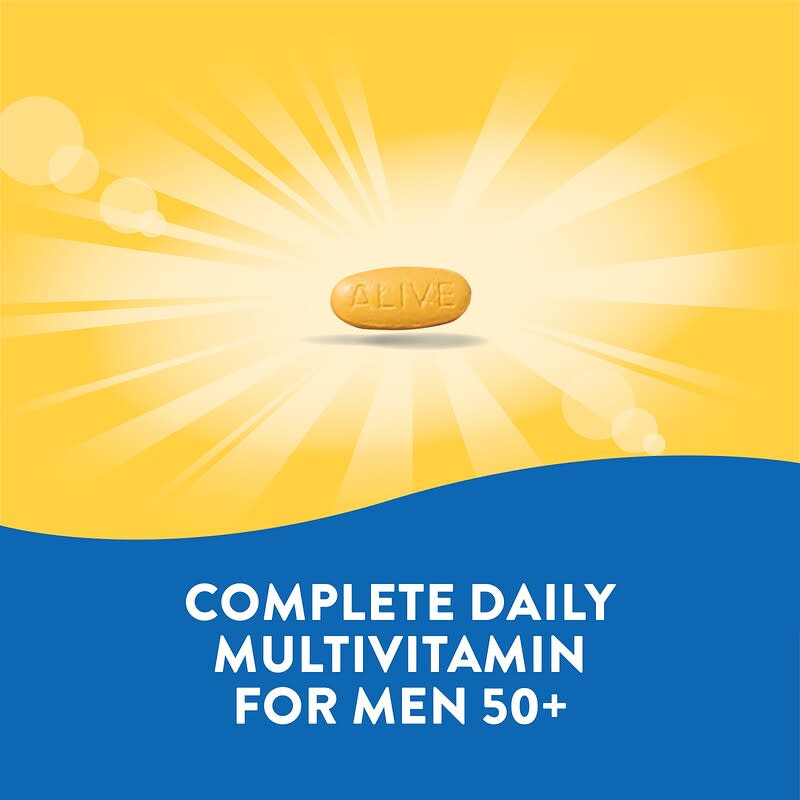 Nature's Way, Alive! Men's 50+ Complete Multivitamin, 50 Tablets