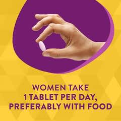 Nature's Way, Alive! Suplemento multivitamínico completo para mujeres mayores de 50 años, 50 comprimidos