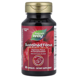 Nature's Way, Устойчивый фокус, 60 капсул