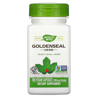 Nature's Way, Goldenseal Herb, 400 mg, 100 Vegan Capsules