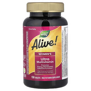Nature's Way, ¡Vivo! Men's Ultra Multivitamínico, 150 comprimidos