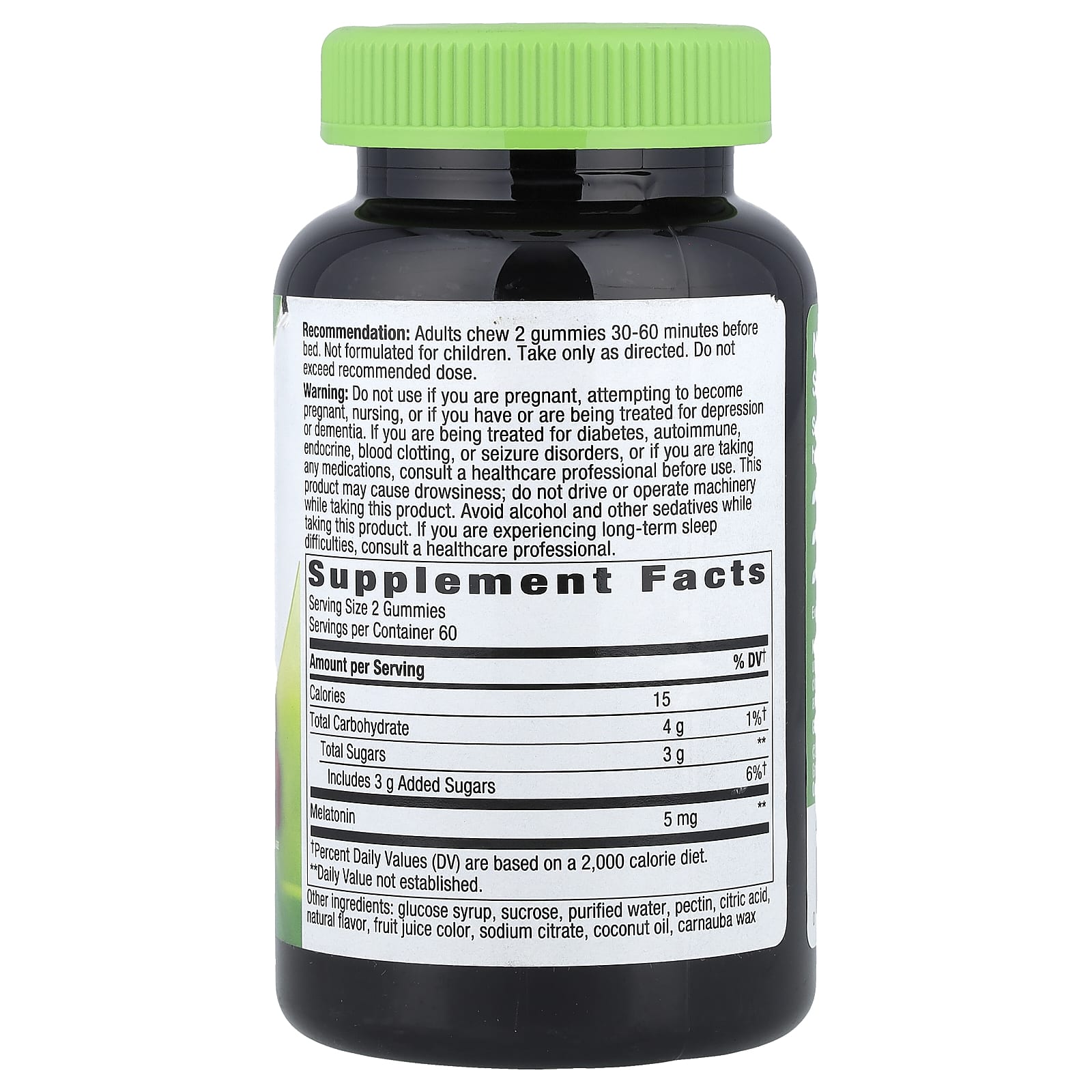Nature's Way Melatonin Gummy – Strawberry – 120 gommes — photo 2/6
