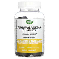 Nature's Way, Gommes à l'ashwagandha, baies, 125 mg, 90 gommes
