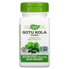 Nature's Way, 고투콜라 허브, 950mg, 베지 캡슐 100정