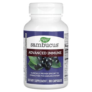 Nature's Way, Sambucus Advanced Immune, 80 Capsules