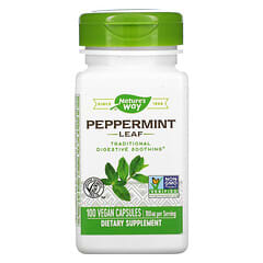 Nature's Way, Peppermint Leaf, 350 mg, 100 Vegan Capsules