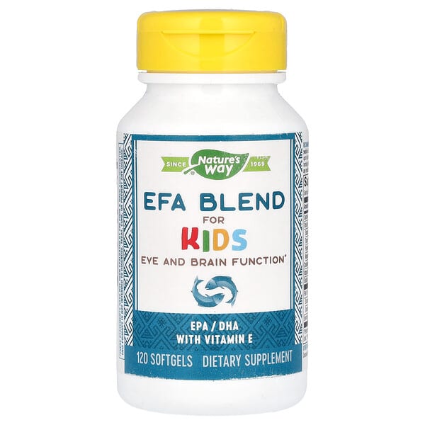 Nature's Way EFA Blend for Kids, 120 Softgels