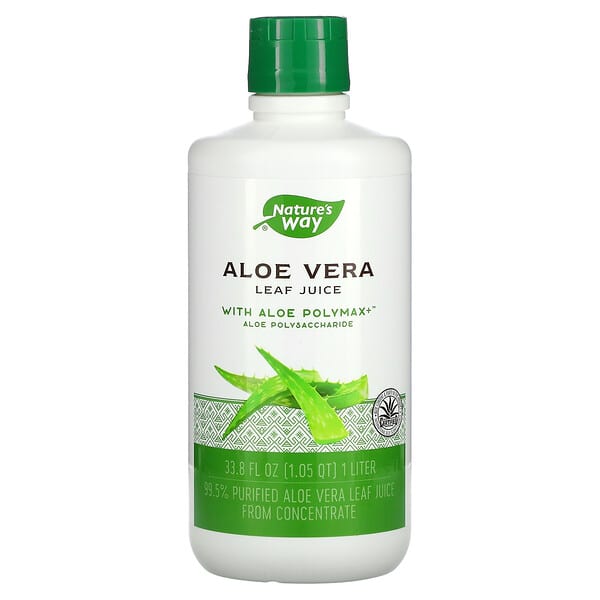 Nature's Way, Aloe Vera Leaf Juice, 33.8 fl oz (1 L)