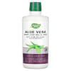 Aloe vera, zumo y gel de hoja interna con Aloe Polymax`` 1 litro (33,8 oz. Líq.)