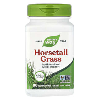 Nature's Way, Horsetail Grass, 440 mg, 100 Vegan Capsules